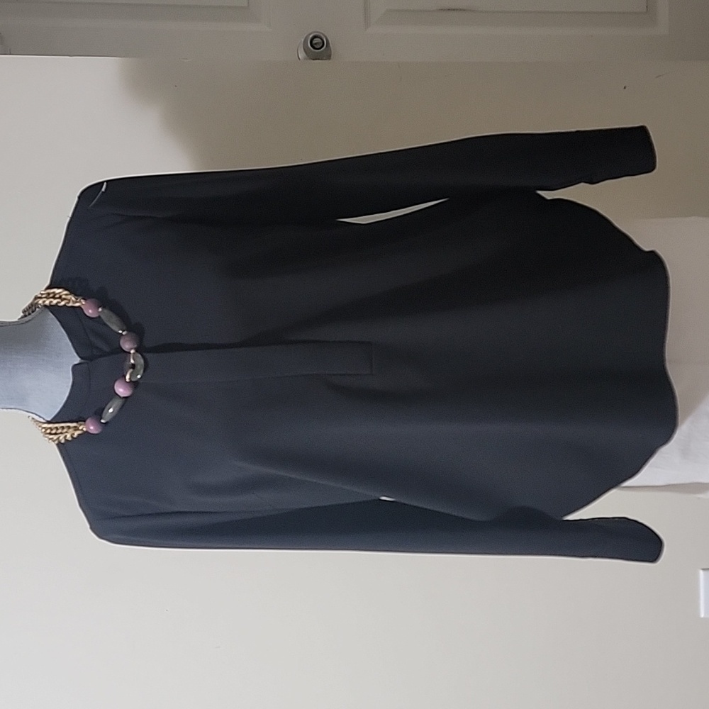 HILARY RADLEY MEDIUM Black Blouse long sleeves in excellent condition